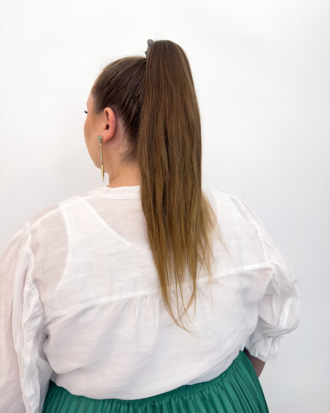 Caramello Haze Balayage Clip On Ponytail Hair Extensions - Kiki Hair Extensions