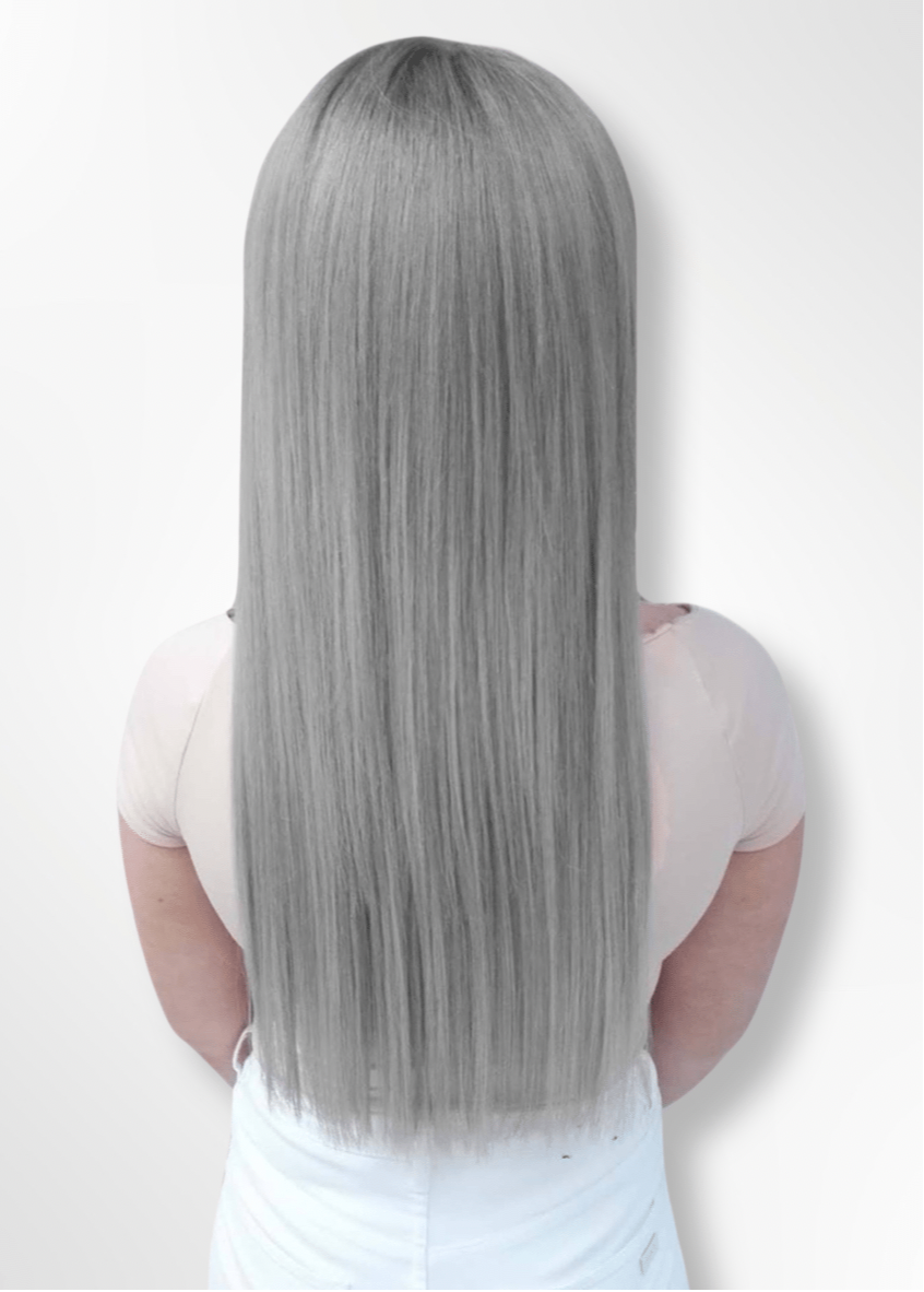 Grey Storm Tape Hair Extensions - Kiki Hair Extensions