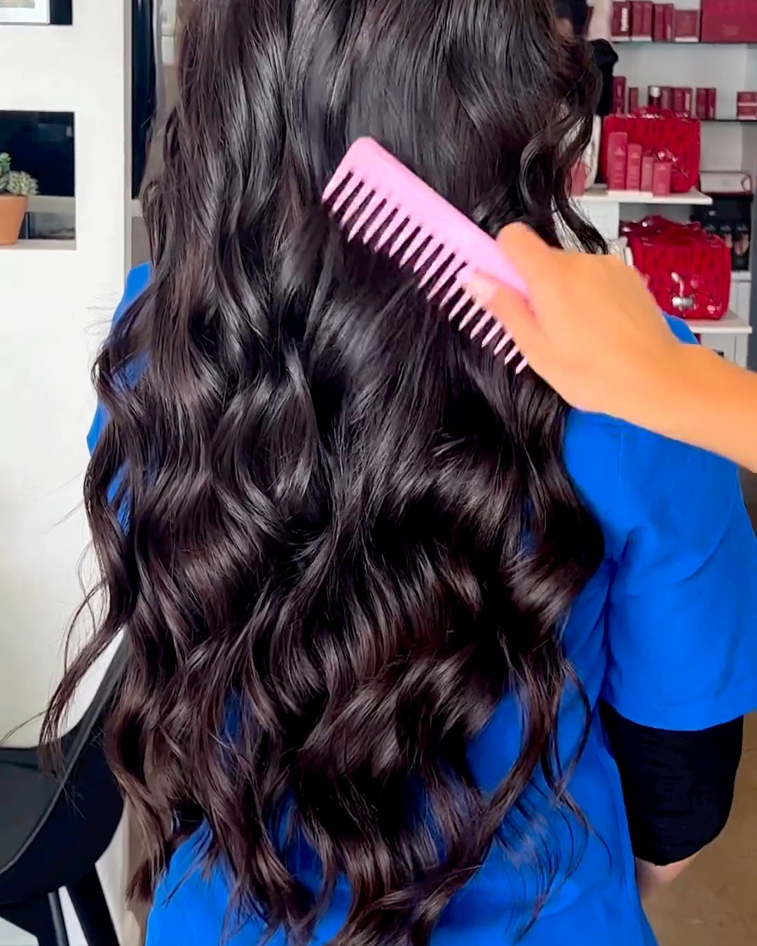 Espresso Brown Weft Hair Extensions - Kiki Hair Extensions