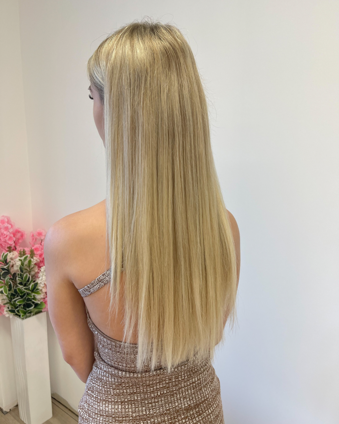 Malibu Blonde Tape Hair Extensions - Kiki Hair Extensions